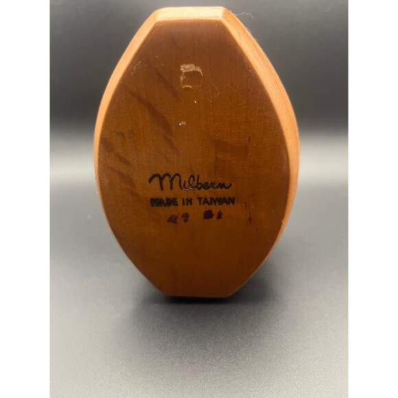 Vintage Milburn Wood & Cork Coasters with Caddy - Picture 6 of 10